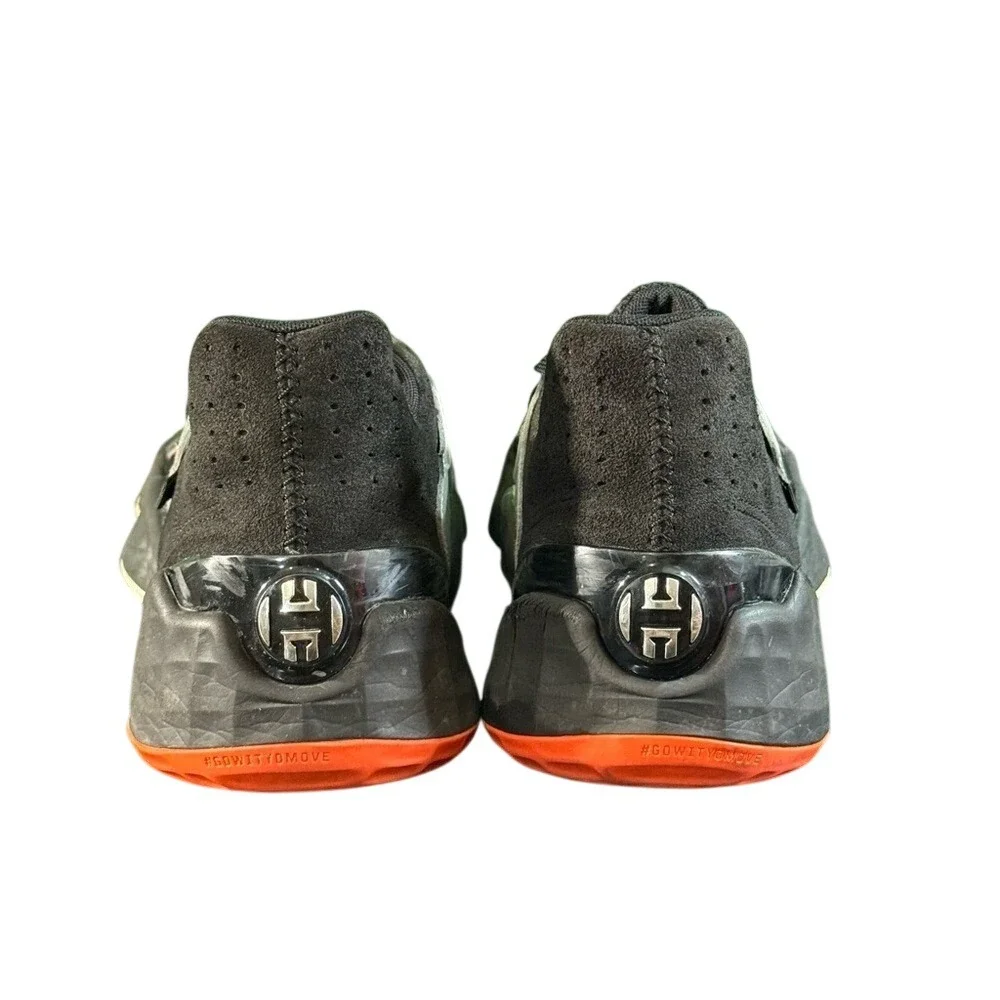 Adidas‎ Harden Vol 4 Core Black Solar Red Blue Basketball Shoes F97187 Mens 12